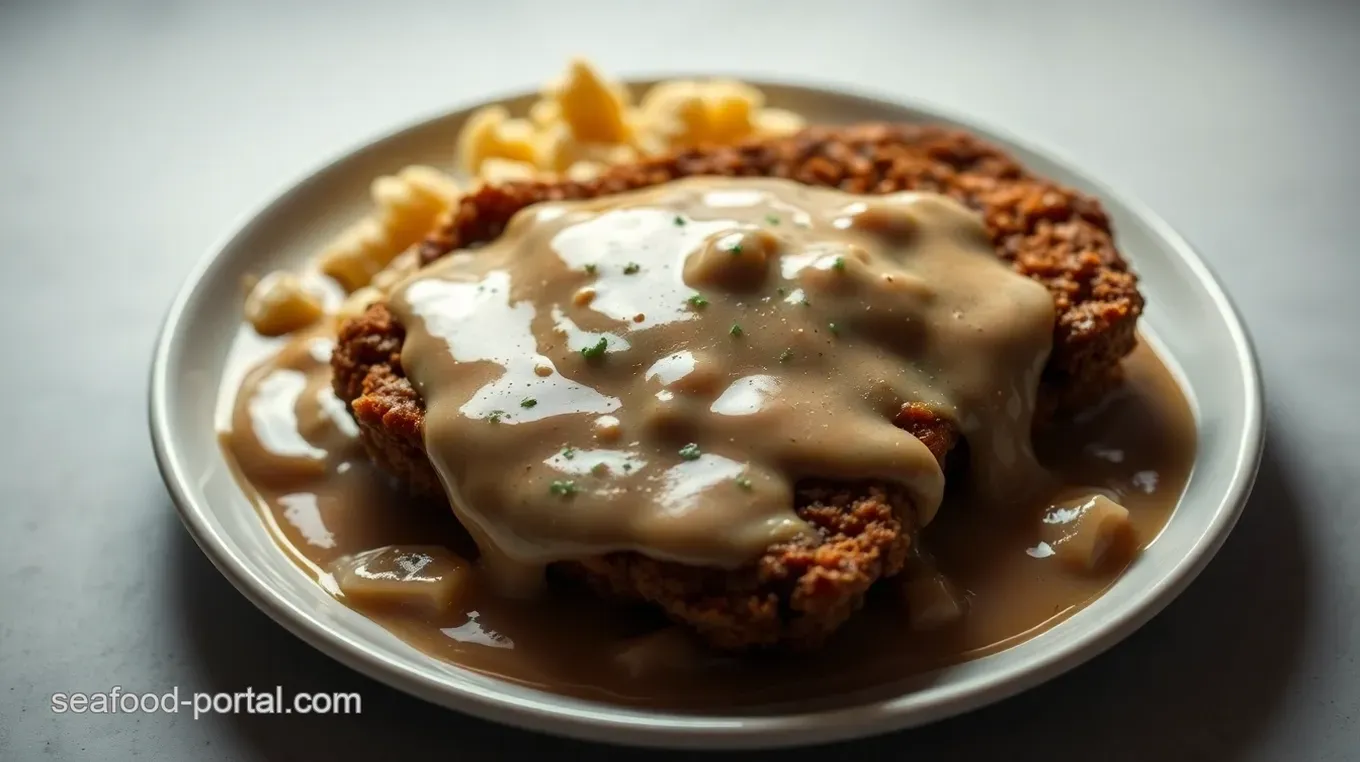 Comforting Recipe for Chicken Fried Steak and Gravy: Southern Classic Southern Comfort: Chicken Fried Steak with Creamy Gravy