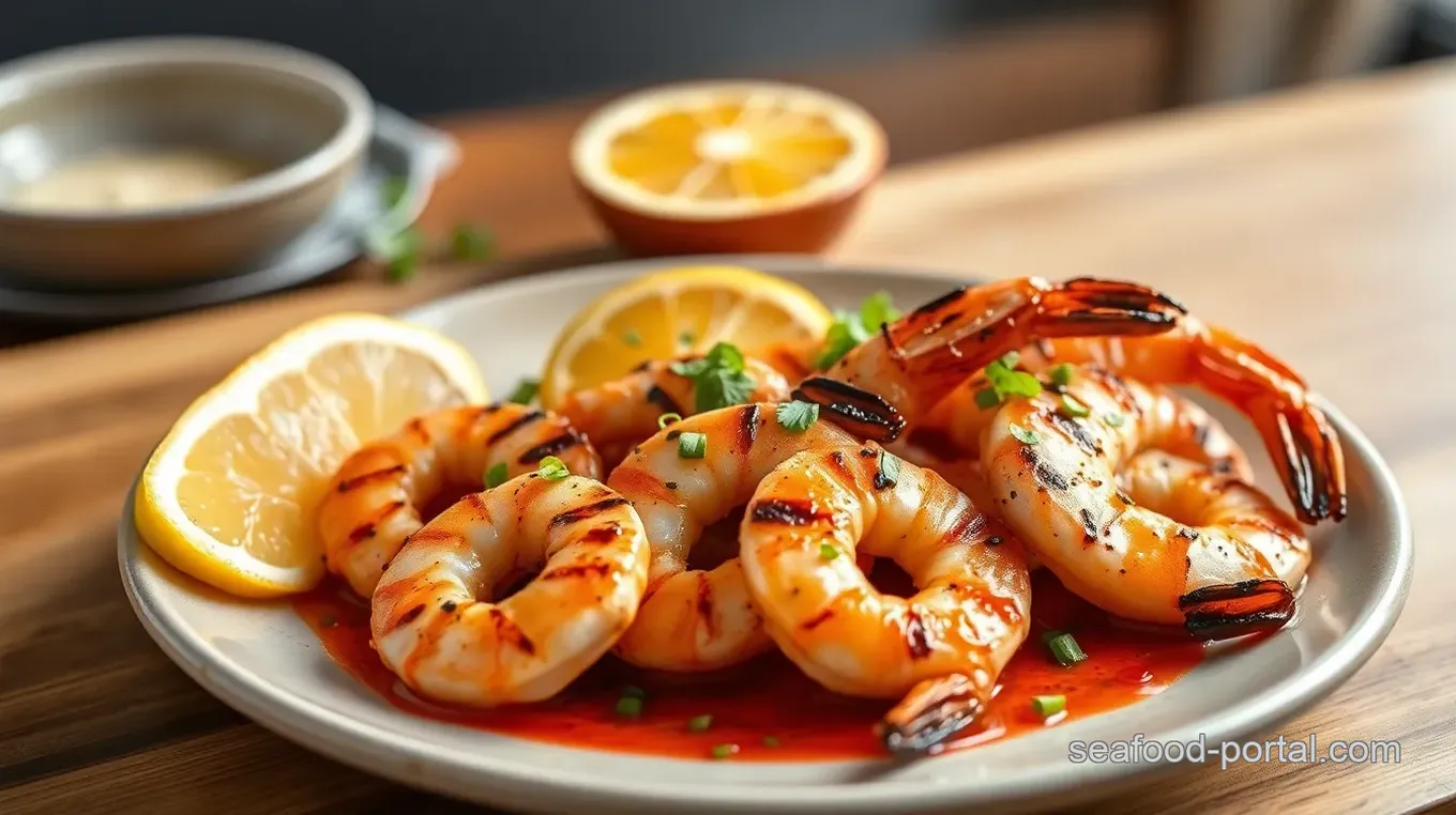 Grilled Shrimp Delight with Spicy Citrus Zest