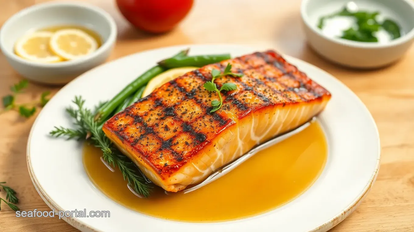 Grilled Spicy Salmon Delight