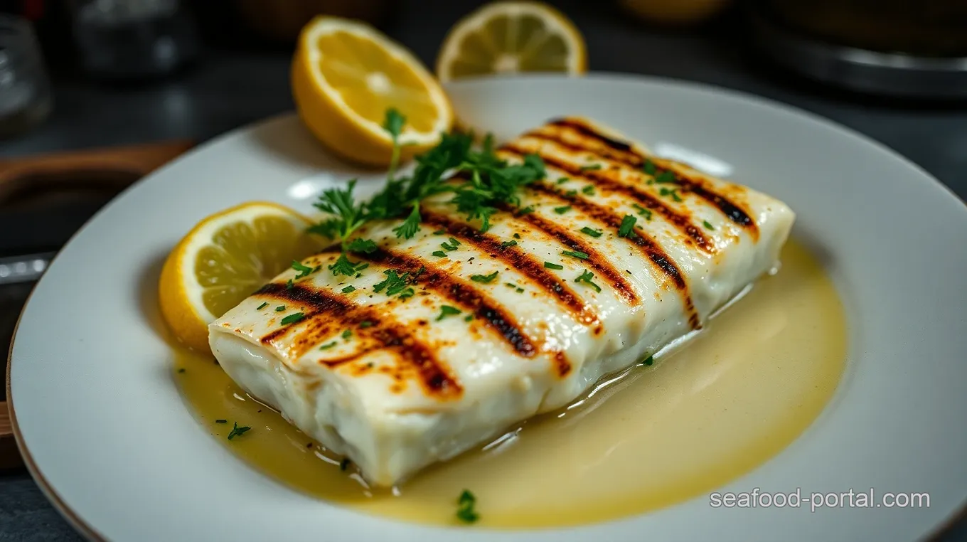 Zesty Grilled Sea Bass with Herb Marinade