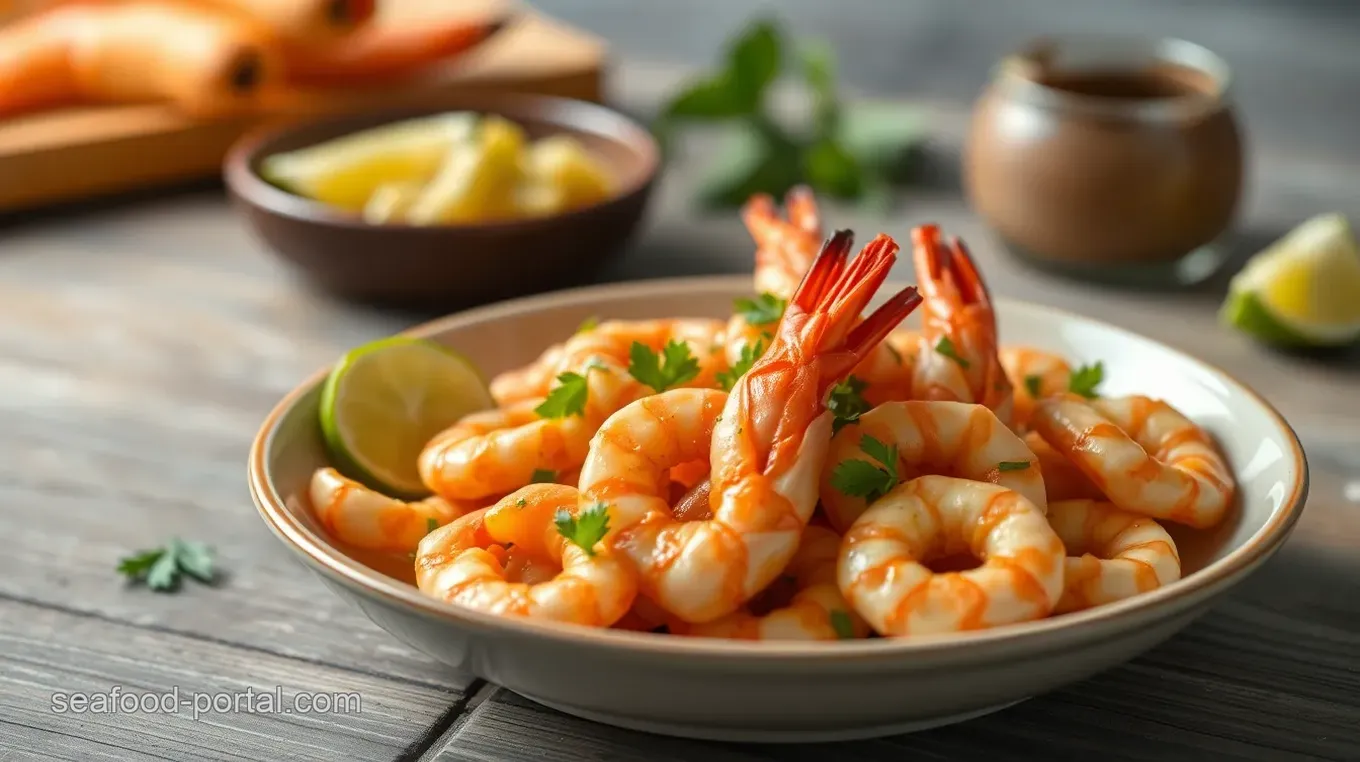 Zesty Lime Prawn Umai