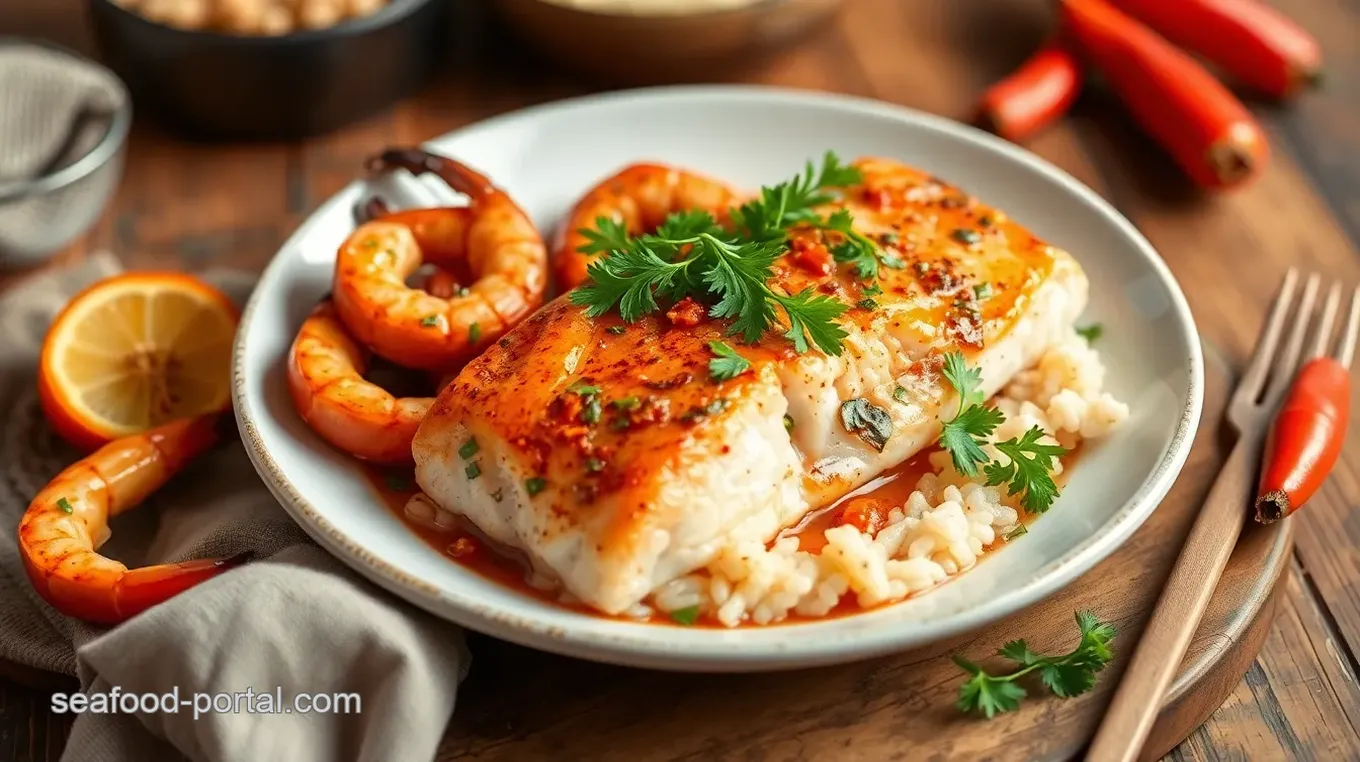 Zesty Salmon & Chilli Prawns Delight