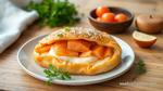 Bake Salmon Puff Pastry with Creamy Filling