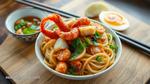 Crispy Seafood Noodle Delight