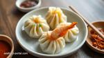 Steamed Prawn Dimsums with Delicious Filling