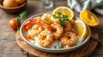 Fried Coconut Shrimp with Zesty Apricot