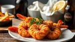 Fried Shrimp with Spicy Beer Batter