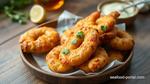 Fry Veg Bread Prawns - Crispy Snack