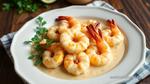 Sautéed King Prawns in Creamy Coconut Sauce