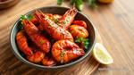 Cook Spicy Prawns with Tangy Pickle Flavor