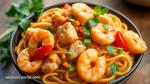 Stir-Fry Noodles with Chicken & Shrimp Delight