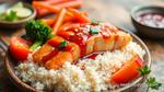 Teriyaki Salmon with Veggies