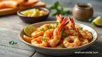 Cooked Prawns with Zesty Lime Flavor