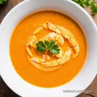 30Minute Creamy Crab Shrimp Bisque