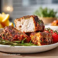 Juicy Air Fryer Turkey Thighs with Crispy Skin Ready