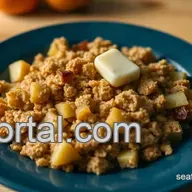 Apple Crumble Baked Oatmeal Recipe: Cozy & Easy!