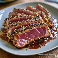 Asian Grilled Tuna Steak for 4 Servings