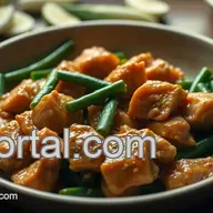 Easy Asian-Style Ginger Chicken with Green Beans Recipe