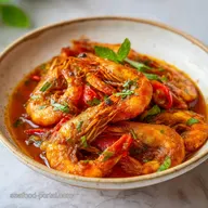 Prawn Creole Recipe for 4 Servings with Homemade Shell Stock