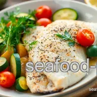 Bake Sea Trout with Fresh Veggies in 20 Min