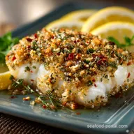Baked Pollock Fish: Quick Lemon-Herb Crusted Weeknight Winner