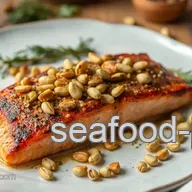 Easy & Juicy Baked Salmon with Crunchy Pistachios: My Fail-Proof Herb Glazed Method