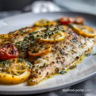 Baked Sole Fish Recipe: Light and Healthy with Lemon and Herbs in 22 Minutes