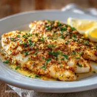 Baked Tilapia Lemon Garlic in 17 Minutes