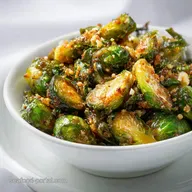 Bang Bang Brussels Sprouts: Crispy & Creamy
