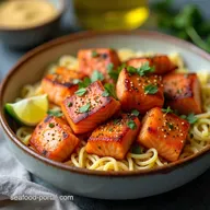 Bang Bang Salmon Bites Bowls Quick Spicy Delicious