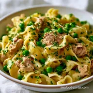 Best Family Tuna Noodle Bake: Creamy and Crisp