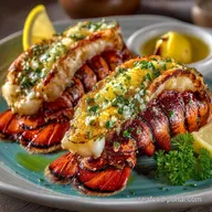 Grilled Lobster Tails with Zesty Garlic Butter 35 Min