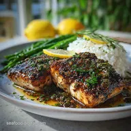 Blackened Mahi Mahi with Lemon Butter in 18 Minutes