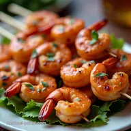 Blazing BBQ Shrimp Skewers Spicy Grilled in a Flash