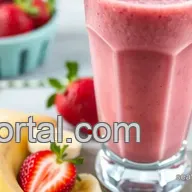 Blend Strawberry Sea Moss Gel Smoothie Joy