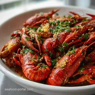 Boiling Crab Recipe with Beer & Lemon for 4 Servings