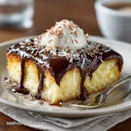 Boston Cream Poke Cake: Effortless, Ultra-Moist 13x9 Recipe