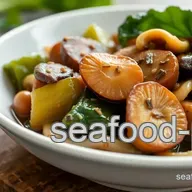 Braise Sea Cucumber with Savory Mushrooms
