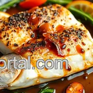 Broiled Sea Bass with Sweet Miso Glaze