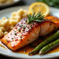 Salmon with Brown Sugar Garlic Quick Easy Glazed Recipe