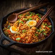 Buldak Spicy Korean Stir Fry Ramen Homemade Fire Noodle Sauce