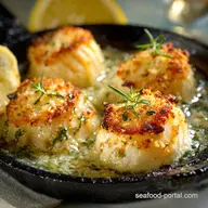 Butter Parmesan Baked Scallops: Easy, Crispy, Restaurant-Quality Appetizer