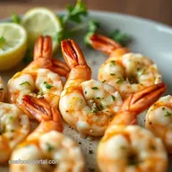 Buttery Garlic & Herb stuffed shrimp Recipe - Fit for a King!