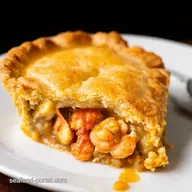 Cajun Seafood Pot Pie with My Kickin Shrimp Crab Recipe