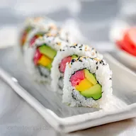 California Roll Sushi Recipe for 4 Servings