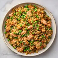 Salmon Fried Rice in 15 Minutes: Golden