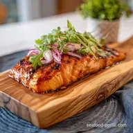 Cedar Plank Salmon: Smoky and Caramelized