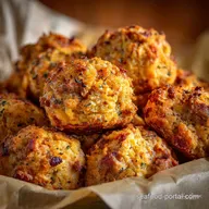 Cheddar Bay Biscuit Sausage Balls: The Ultimate Cheesy Brunch Bomb