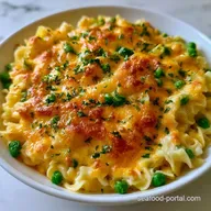 Cheesy Tuna Noodle Casserole: Creamy and Crisp