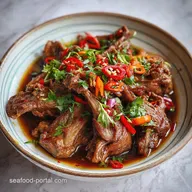 Chinese Duck Necks Recipe: Spicy Numbing Braise